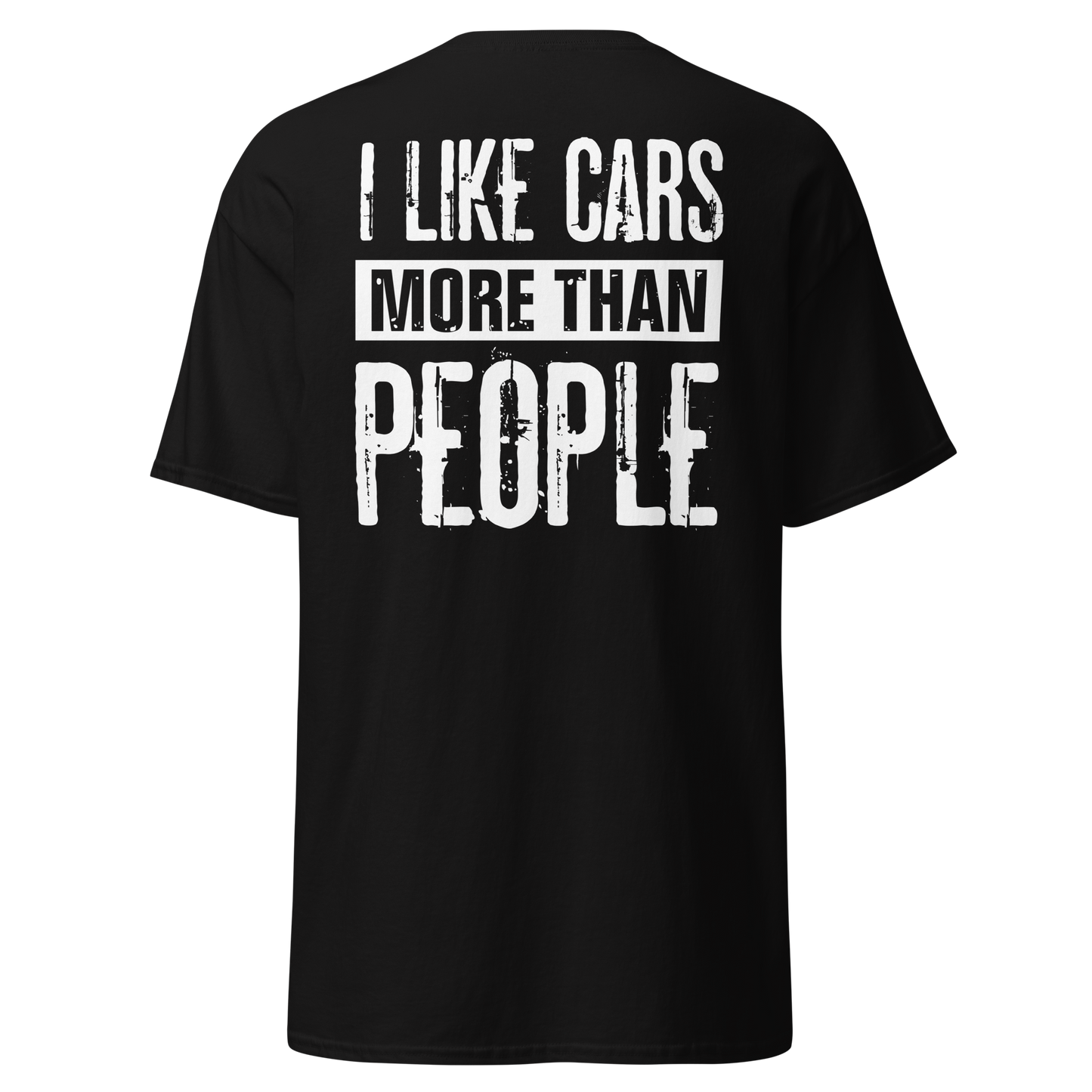 I Like Cars More Than People T-Shirt