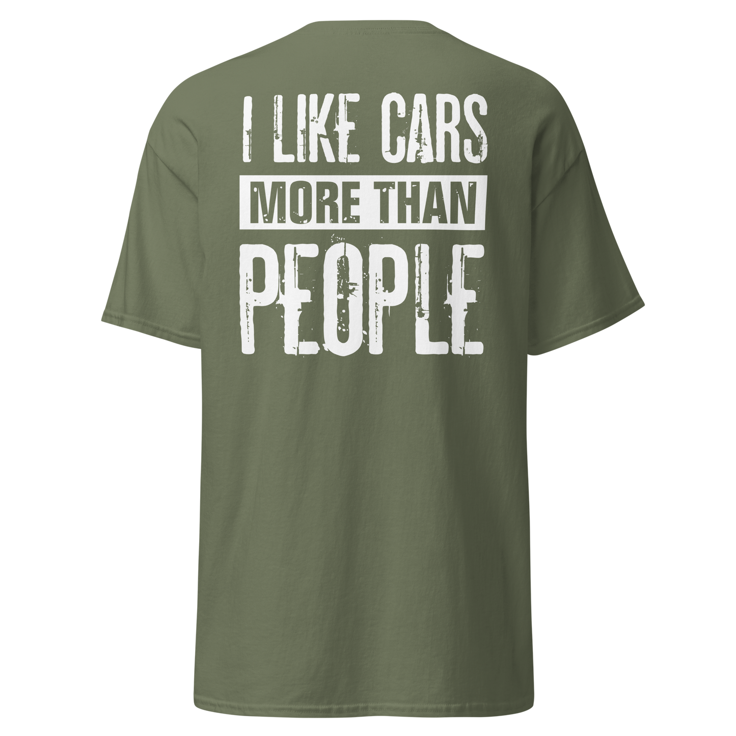 I Like Cars More Than People T-Shirt