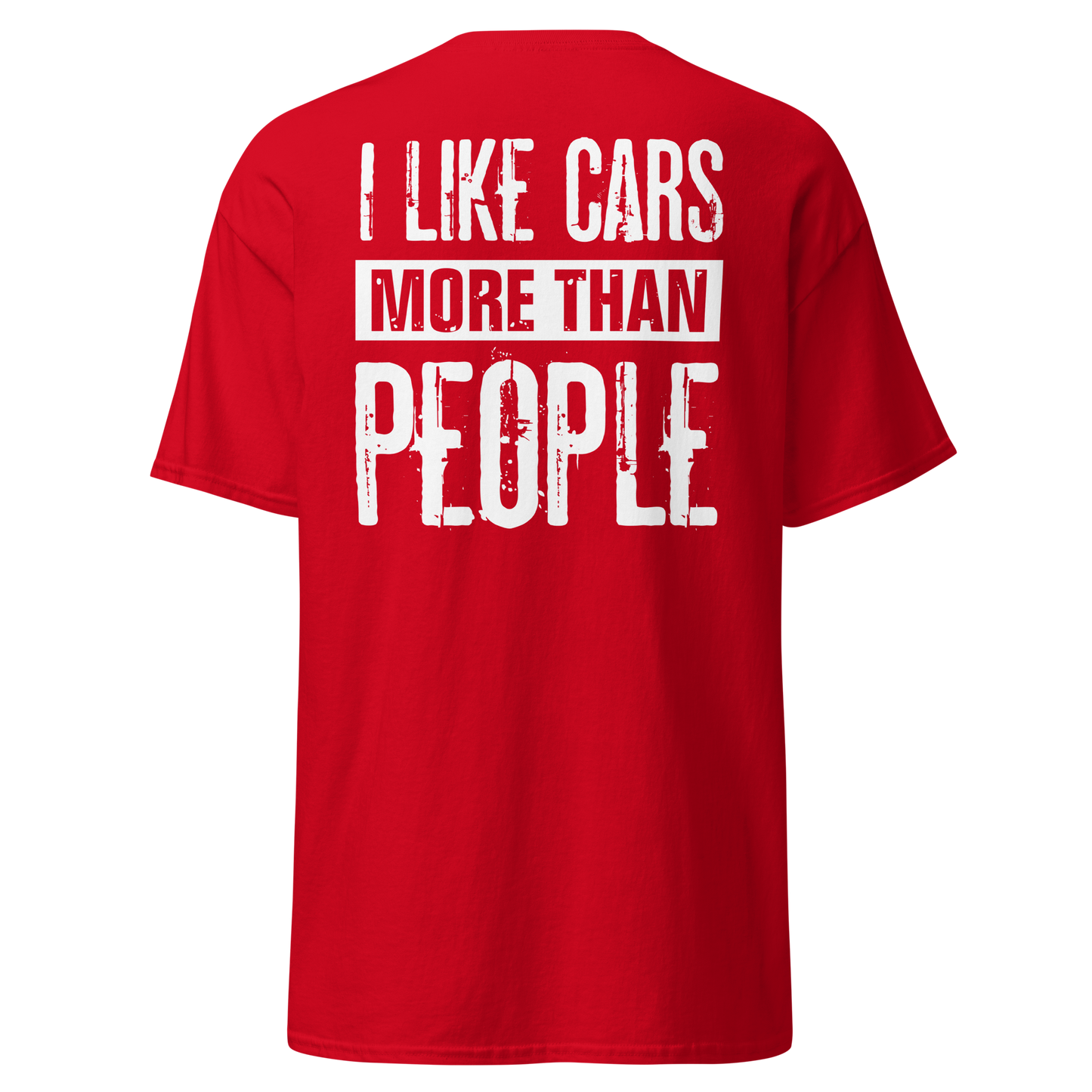 I Like Cars More Than People T-Shirt